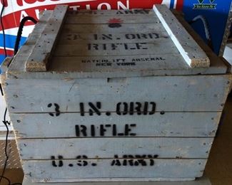 Vintage Wood Ordinance Army Crate