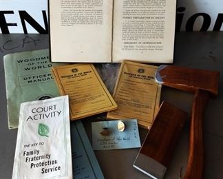 Vintage "Woodsman of the World" Items