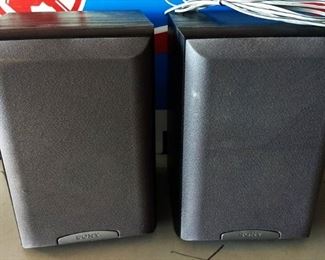 Pair of Sony Speakers