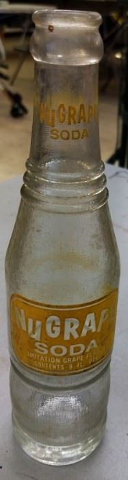 Vintage Nu-Grape Bottle