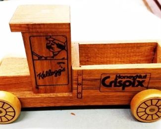 Vintage Wood Kellogg's Truck