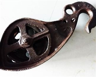 Vintage Iron Pulley