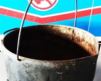 Vintage Cast Iron Kettle