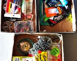 Box Lots- Fishing Lures, More