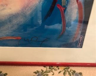 Peter Max signed