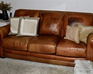 Leather Sofa and Settee