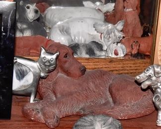 Vintage dog figurines