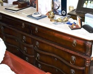 Marble Top Dresser by Pulaski Furniture