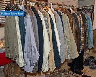 Men's Clothing - Suits - Slacks - Dress Shirts - Sports Jackets, MORE