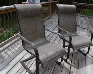 2 LAWN CHAIRS