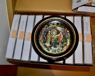 RUSSIAN PLATE SET