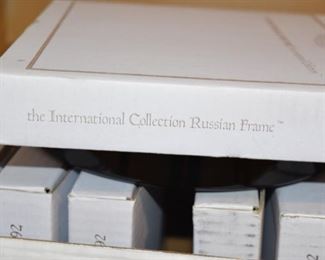 RUSSIAN PLATE SET FRAMES