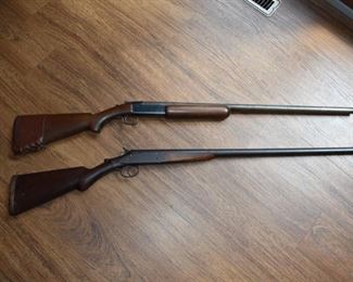 WINCHESTER MODEL 37 SINGLE SHOT 12 GAUGE.       1940'S SPENDER 12 GAUGE