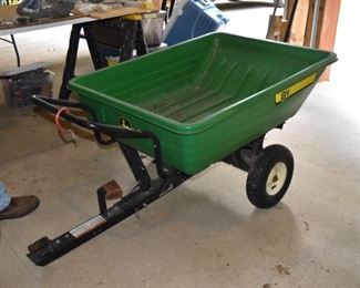 JOHN DEERE YARD TRAILER