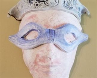 Carnival Mask in pottery