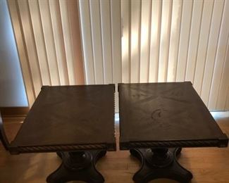 Two matching side tables https://ctbids.com/#!/description/share/208690