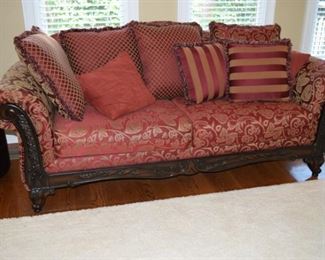 90" W X 36" D. Decorators Sofa