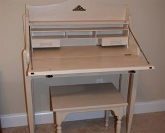 Hand Made White Desk