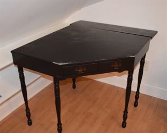 Corner Black Desk