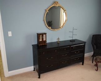 Bassett Dresser Painted Black
