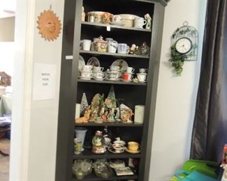 lots of teacup bone china and vintage sets, priced to clear them out