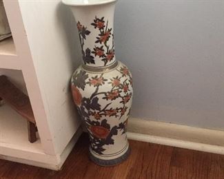 Asian Inspired Large Vase