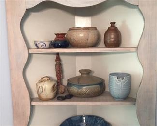 Beautiful Pottery Collection. Some Georgia Pottery. Mostly signed.