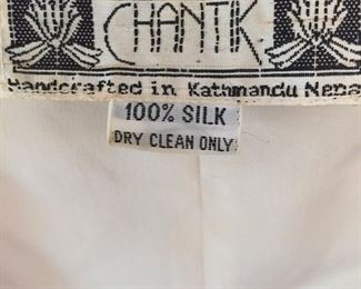 Nepalese 100% silk shawl