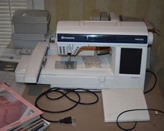 Husqvarna Serger with all the Attachments