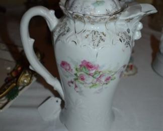 Beautiful Antique Chocolate or Coffee Pot (I haven't check yet to see which it is but will put the specific description when I do)