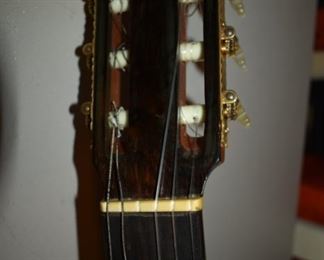 Miquel and Company Flamenco Guitar 1963. World Famous Luthier, Cuba's premier luthier, who escaped from Cuba during the Castro revolution and settled in Little Miami to continue making his extraordinary Flamenco Guitar's. He escaped Cuba in 1961 on a self-made raft bringing with him as much of his special woods as he could transport so that he could continue his craft here in the USA. He settled in Miami to continue his artistic genius in making some of the World's Finest Flamenco Guitars.