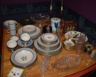 China, Glassware and more
