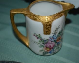 Beautiful Antique Hand Painted Creamer