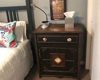 Custom made bedside table