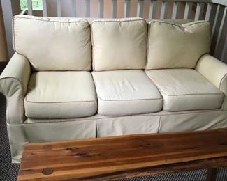 3 seat sofa and custom table
