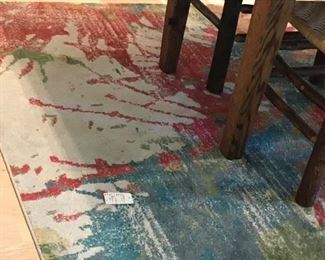 thrown rug