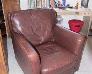 Leather Club Chair
