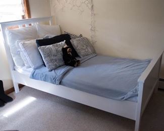Twin Size White IKEA Bed
