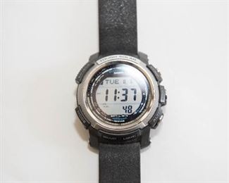 Mens Casio Tough Solar Watch WR 10 Bar