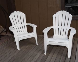 Outdoor Plastic Adirondack Chairs