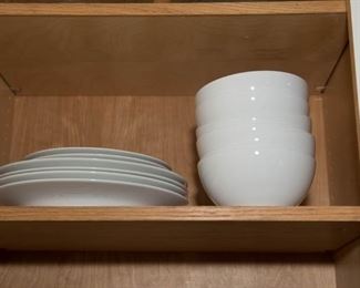Crate and Barrel Plates and Bowls