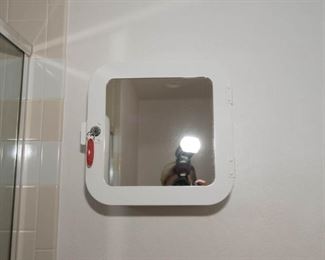 Bathroom Locked Medicine Cabinet