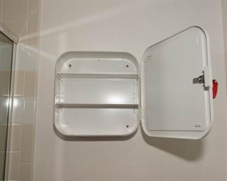 Bathroom Locked Medicine Cabinet