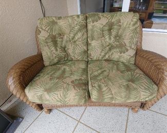 Vinyl Wicker, Tommy Bahama/Key West Style Glider