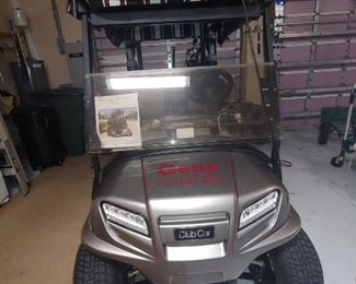 Front View Golf Cart