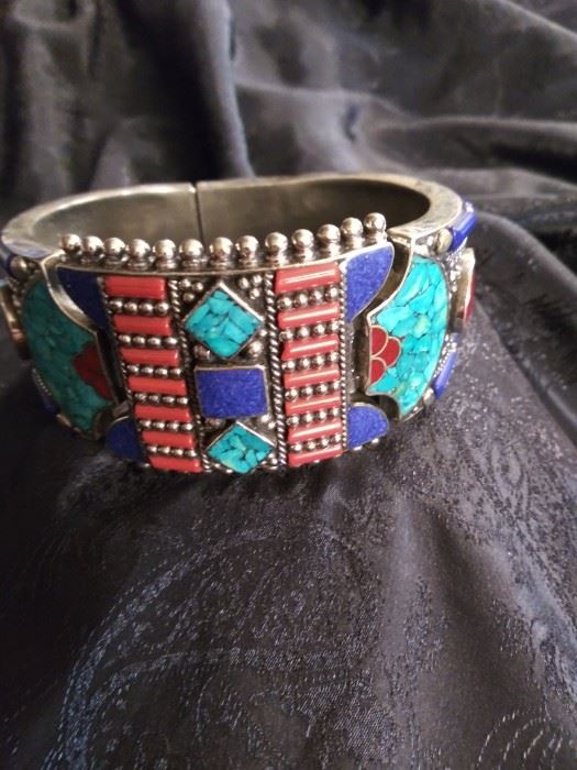 .925 silver and tourqouis.