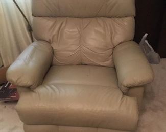 La-Z-boy leather recliner