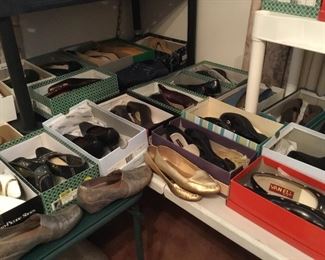 Lots of designer shoes - mostly size 5 1/2 and 6