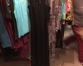 Lots of designer and other clothing - suits, separates, coordinated pieces, slacks, skirts, coats - all size 4 & 6