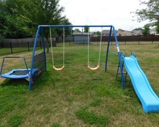 Iron Kids fitness playground swing set